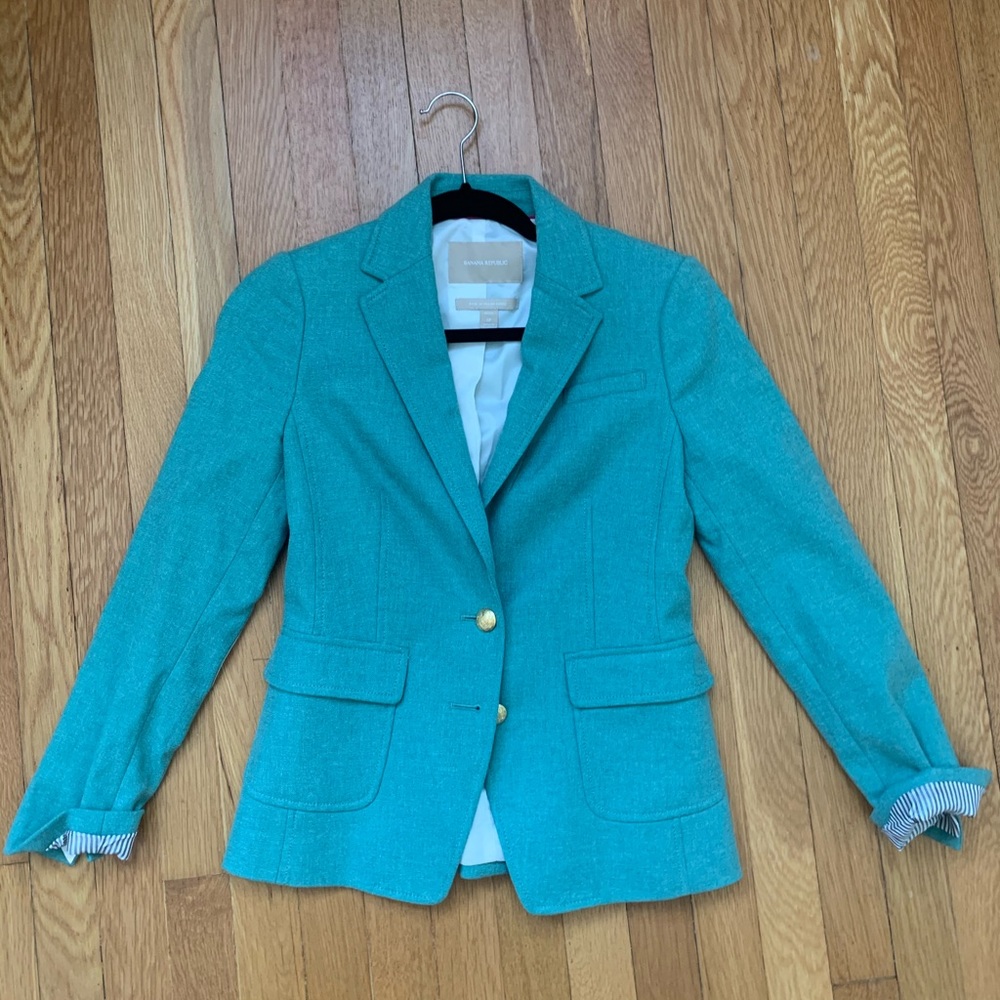Banana Republic Italian Fabric Blazer